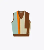 Colorblock Sweater Vest