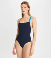 Colorblock Tank Swimsuit