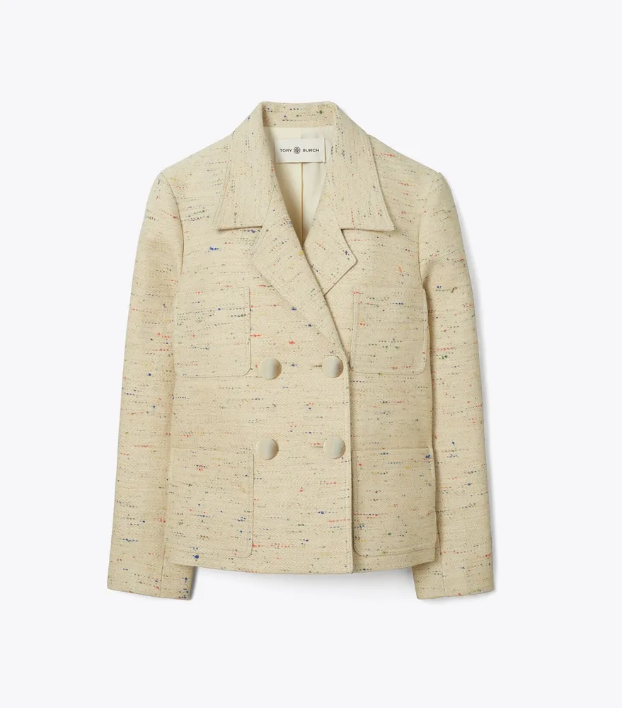 Confetti Twill Blazer