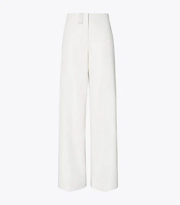 Cotton and Silk Poplin Pant