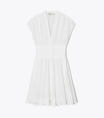 Cotton Broderie Anglaise Minidress