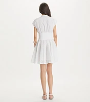 Cotton Broderie Anglaise Minidress