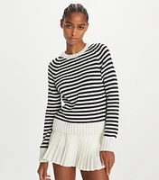 Cotton Cropped Sweater