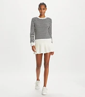 Cotton Cropped Sweater