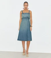 Cotton Denim Dress