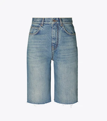 Cotton Denim Short