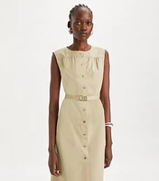 Cotton Poplin Dress