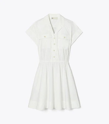 Cotton Poplin Shirtdress