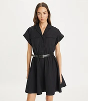 Cotton Poplin Shirtdress