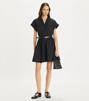 Cotton Poplin Shirtdress