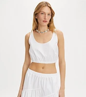 Cotton Poplin Top