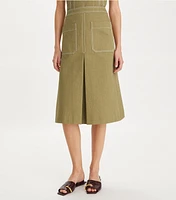 Cotton Twill Skirt