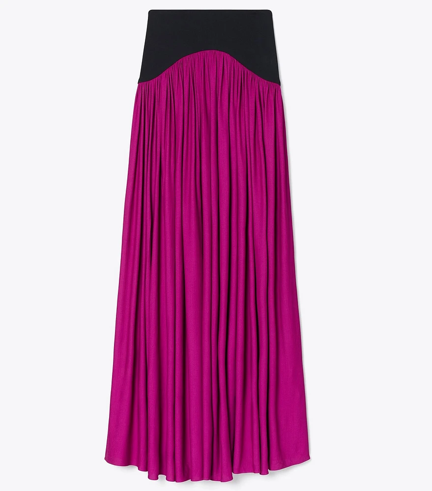 Crepe Jersey Skirt