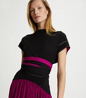 Crepe Jersey Skirt