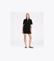 Crepe Polo Dress