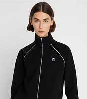 Crepe Track Jacket