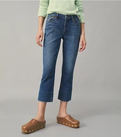 Cropped Boot-Cut Jean