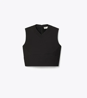 Cropped Cotton Top
