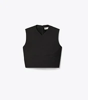 Cropped Cotton Top