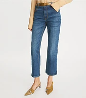 Cropped Flared Jeans