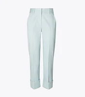 Cropped Twill Pant