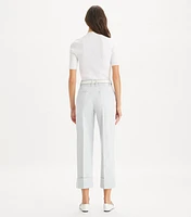 Cropped Twill Pant