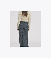 Cropped Wool and Silk Jacket