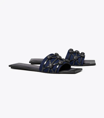 Crystal Bobble Flat Slide