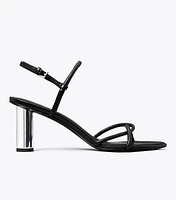 Cylinder Heel Sandal