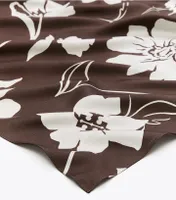 Daisy Double-Sided Silk Square Scarf