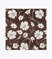 Daisy Double-Sided Silk Square Scarf