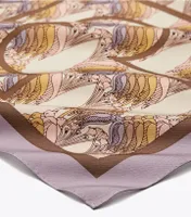 Deco Crane Geo Logo Silk Neckerchief