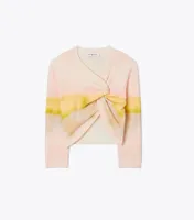 Dip-Dye Cashmere Shrug