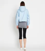 Double-Faced Canvas Cropped Jacket