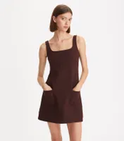 Double-Faced Wool Mini Dress