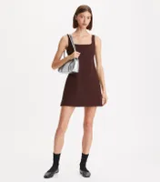 Double-Faced Wool Mini Dress