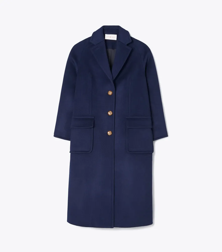 Double-Faced Wool Overcoat