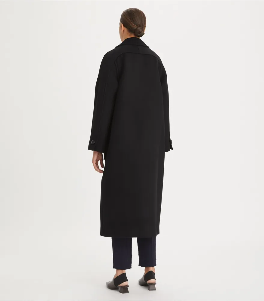 Double-Faced Wool Overcoat