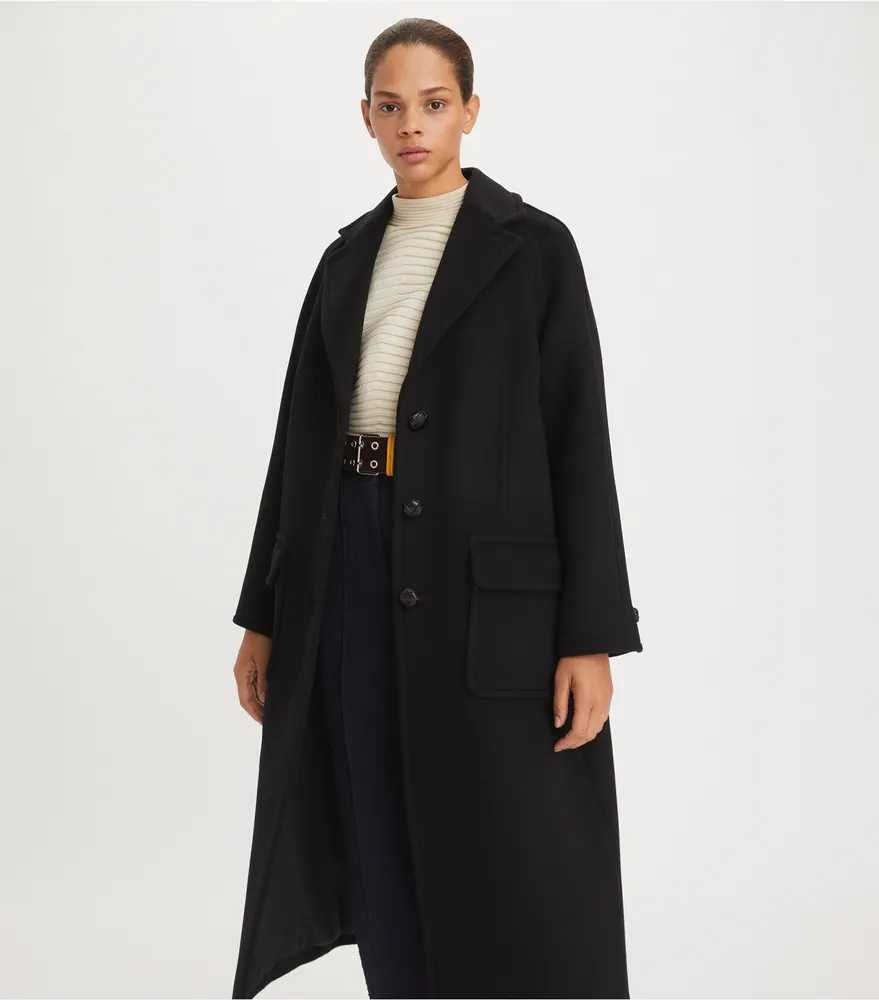 Double-Faced Wool Overcoat