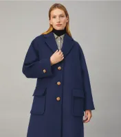 Double-Faced Wool Overcoat