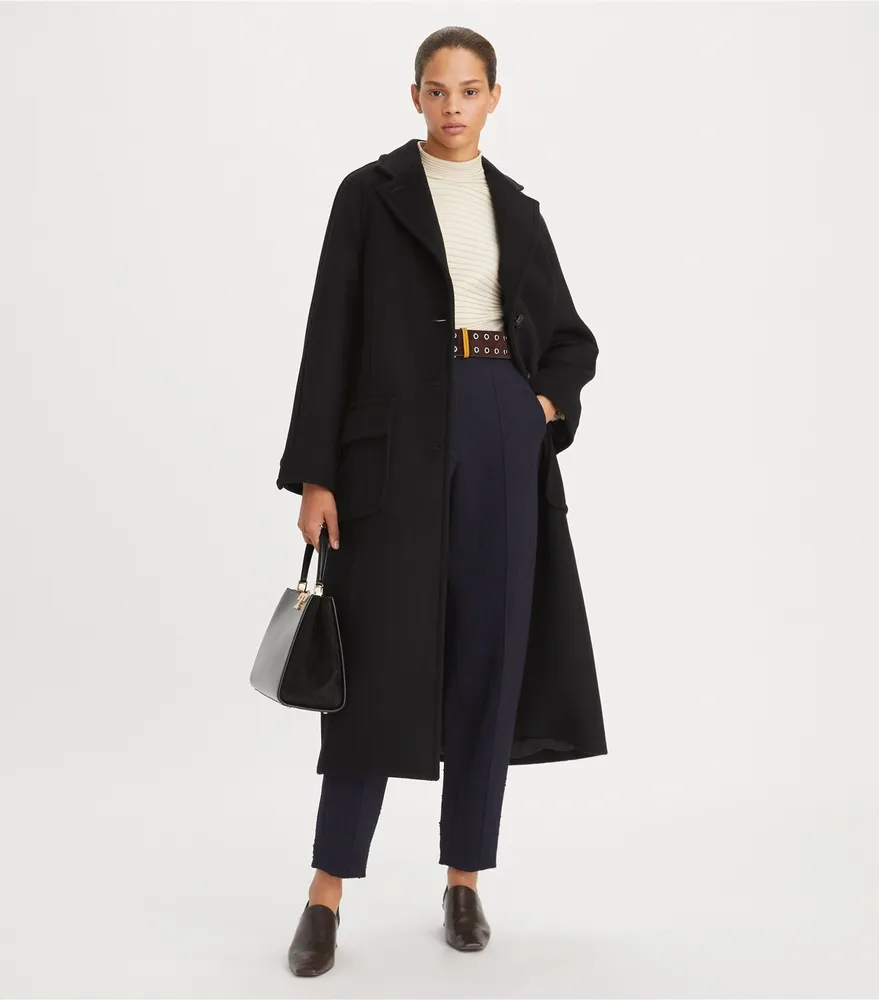 Double-Faced Wool Overcoat