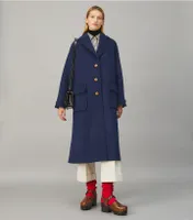 Double-Faced Wool Overcoat