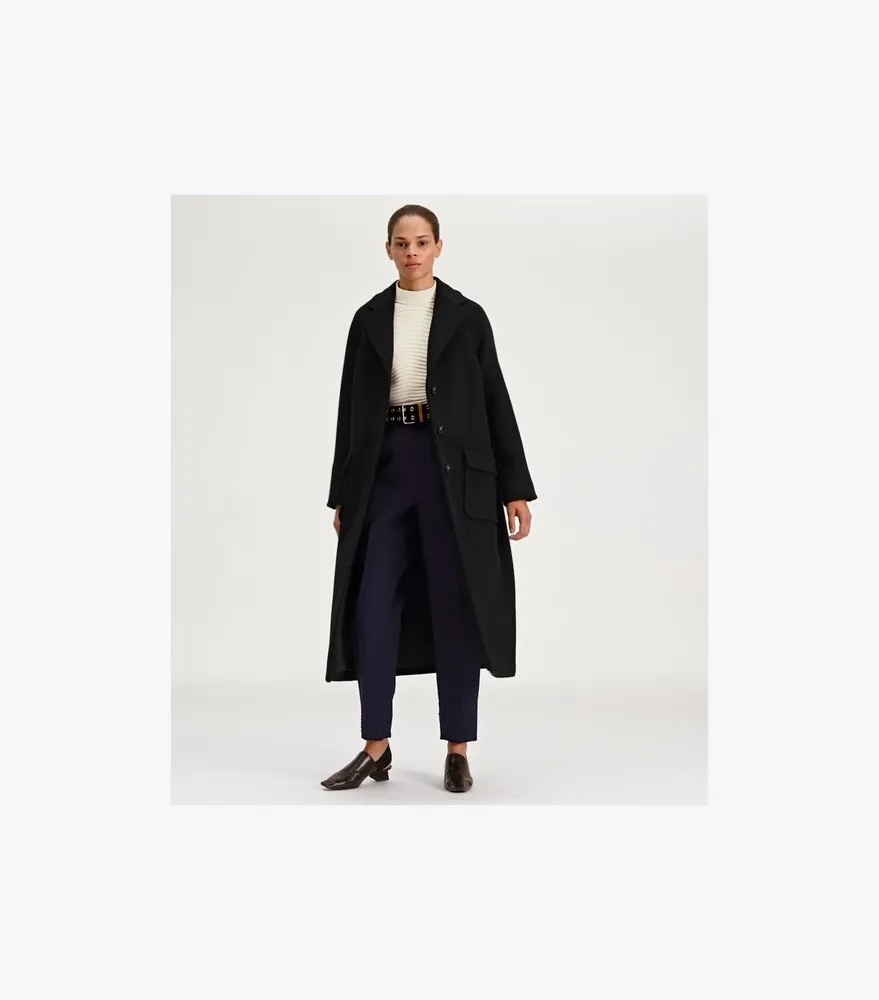 Double-Faced Wool Overcoat