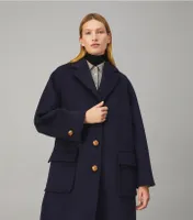 Double-Faced Wool Overcoat