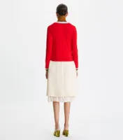 Double-Faced Wool Skirt