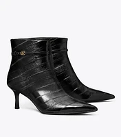 Double T Buckle Ankle Boot