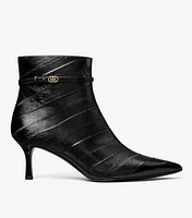 Double T Buckle Ankle Boot