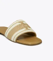 Double T Jacquard Slide
