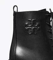 Double T Lug Ankle Boot