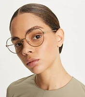 Eleanor Metal Round Eyeglasses